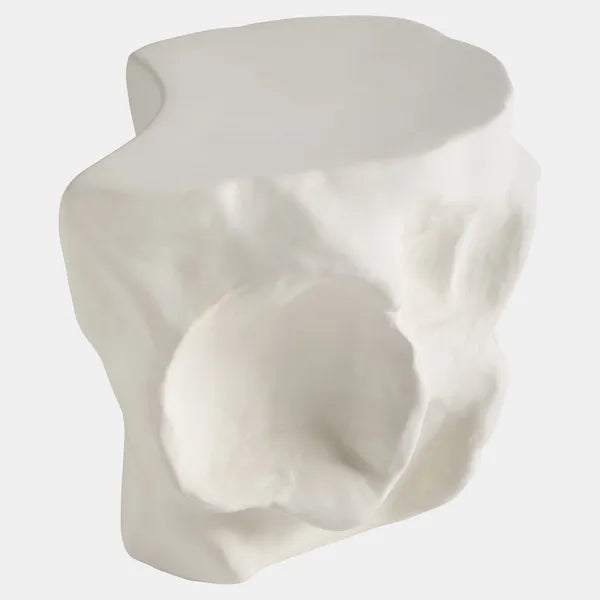 Coral Side Table, White