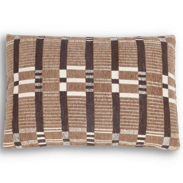 Kova Lumbar Pillow, Sandhill Cocoa by Four Hands