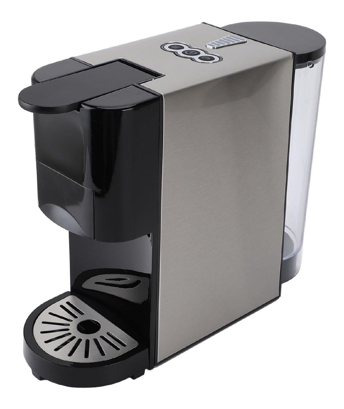 Machine a Capsules 19 Bars Inox et Noir Chauffage Rapide Design Premium