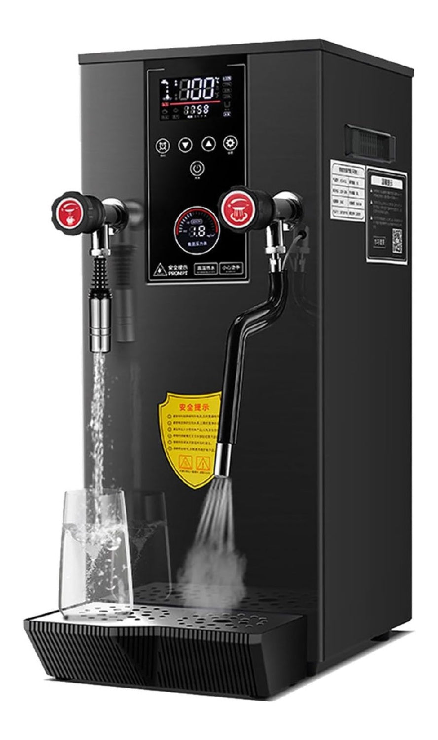 Generateur eau chaude vapeur commercial 3000W cafe bar 220V