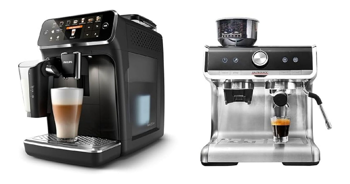 Machine a Grains Entierement Automatique Systeme Lait LatteGo Ecran TFT