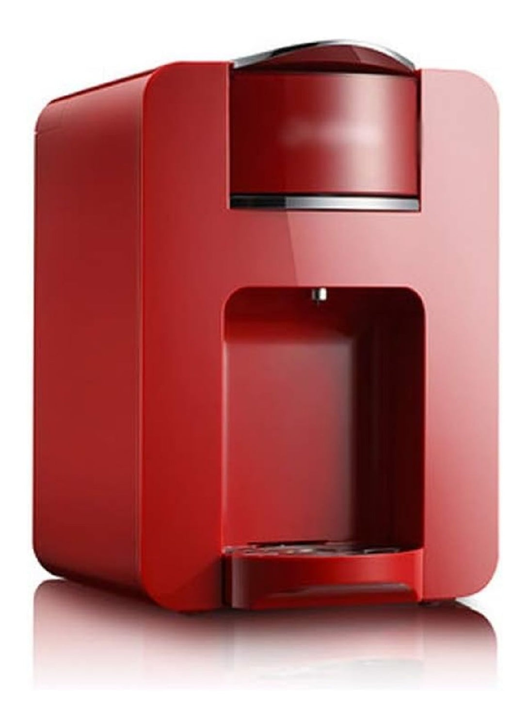 Machine Expresso Auto Rouge Compacte 1100ml 25 Secondes Extraction Capsule