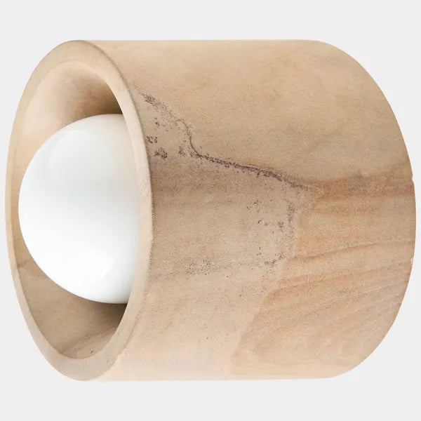 Nano Stone Sconce, Beige