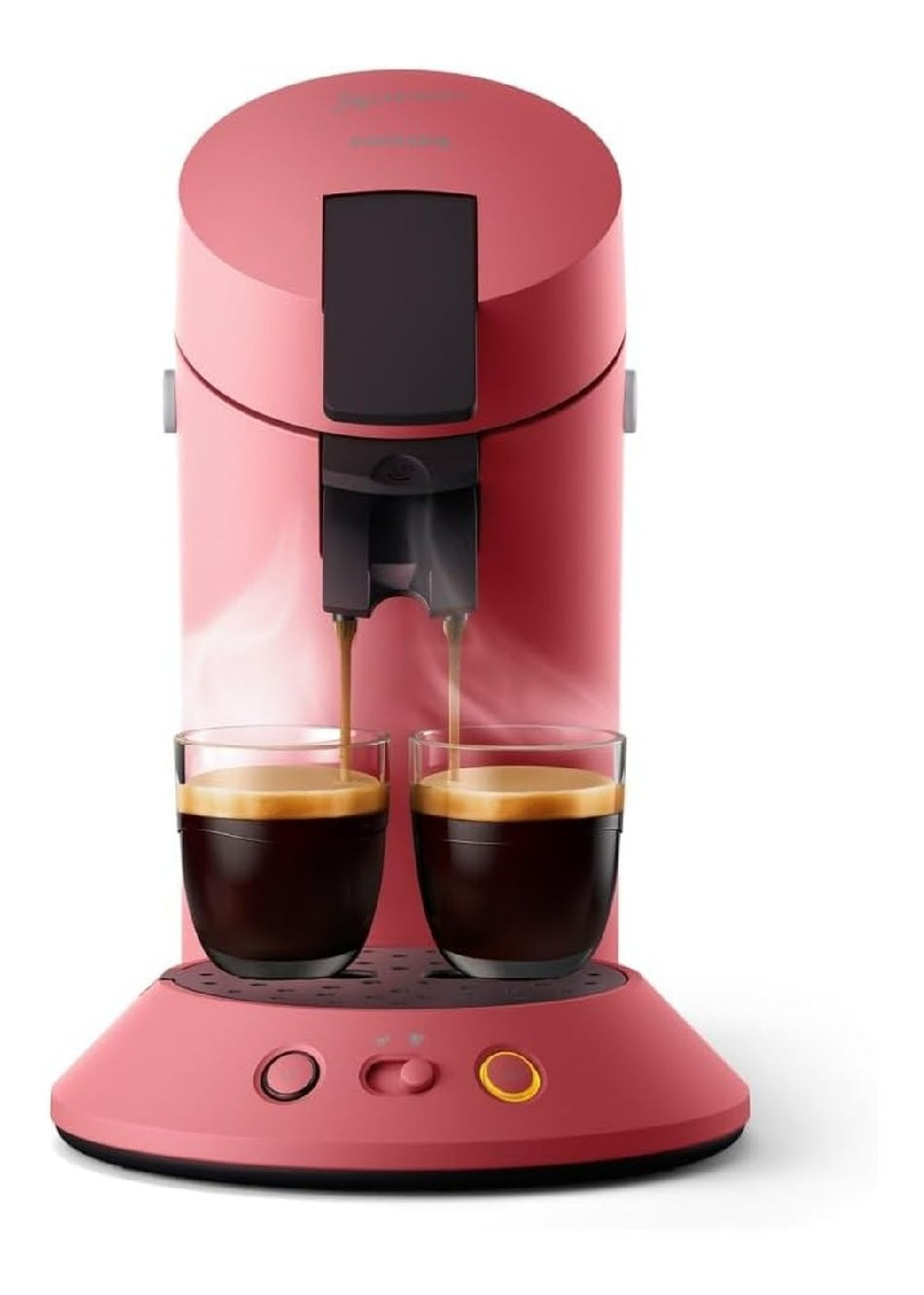Machine a dosettes compacte deux tasses preselection intensite crema