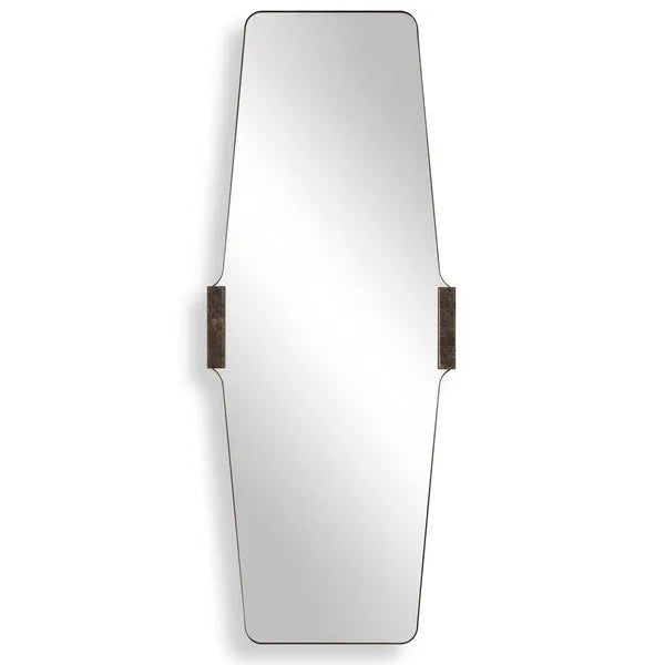 Orson Tall Mirror, Bronze