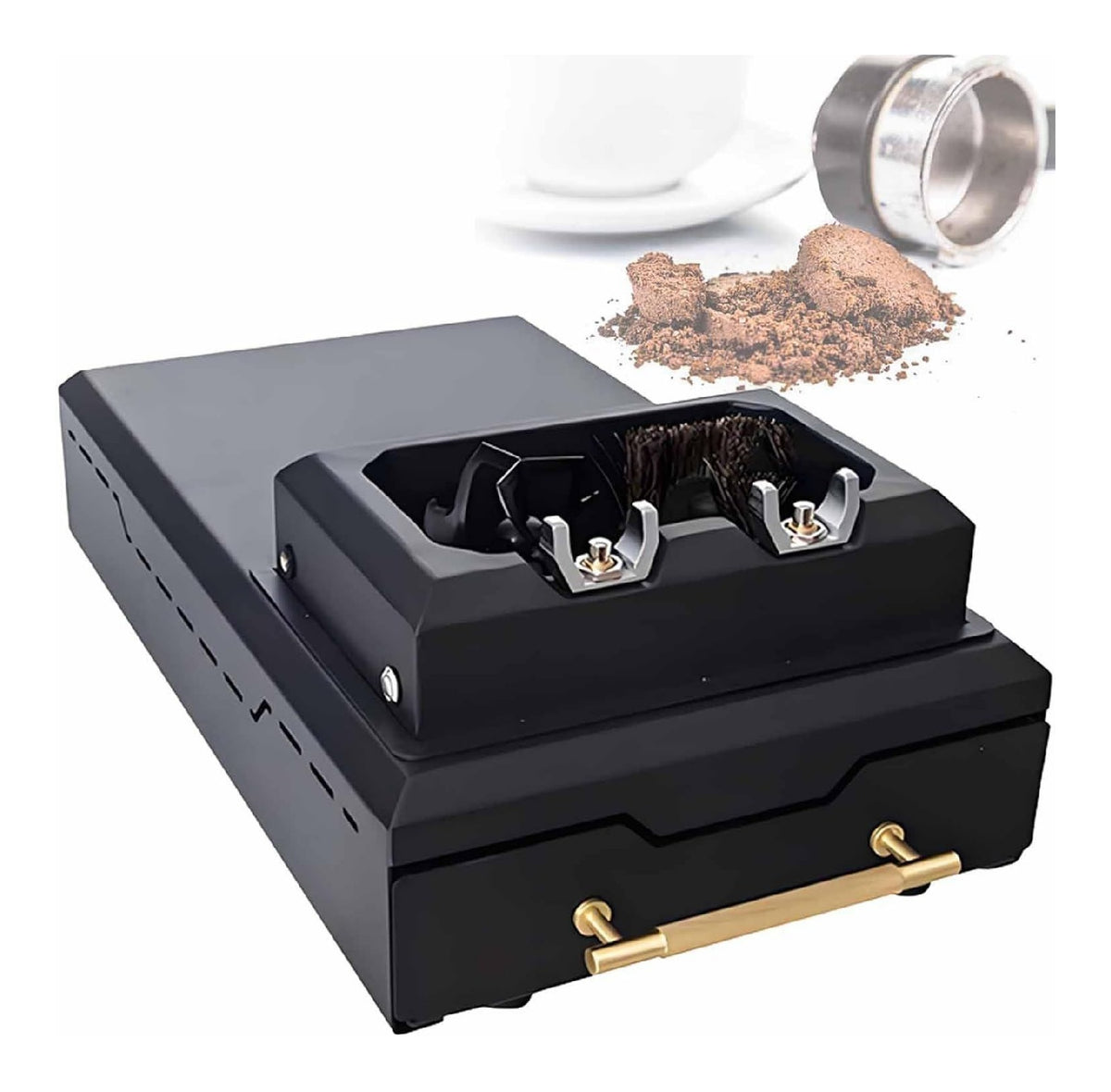 Bac a marc cafe amovible grande capacite inox robuste machine expresso