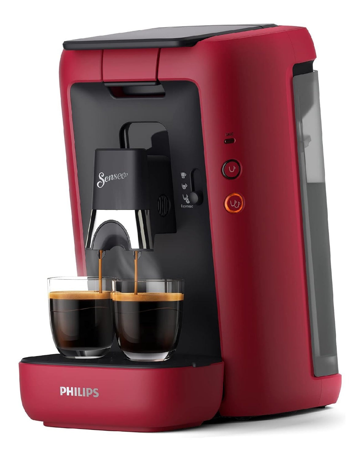 Cafetiere dosettes maestro rouge selection intensite espresso 1.2L