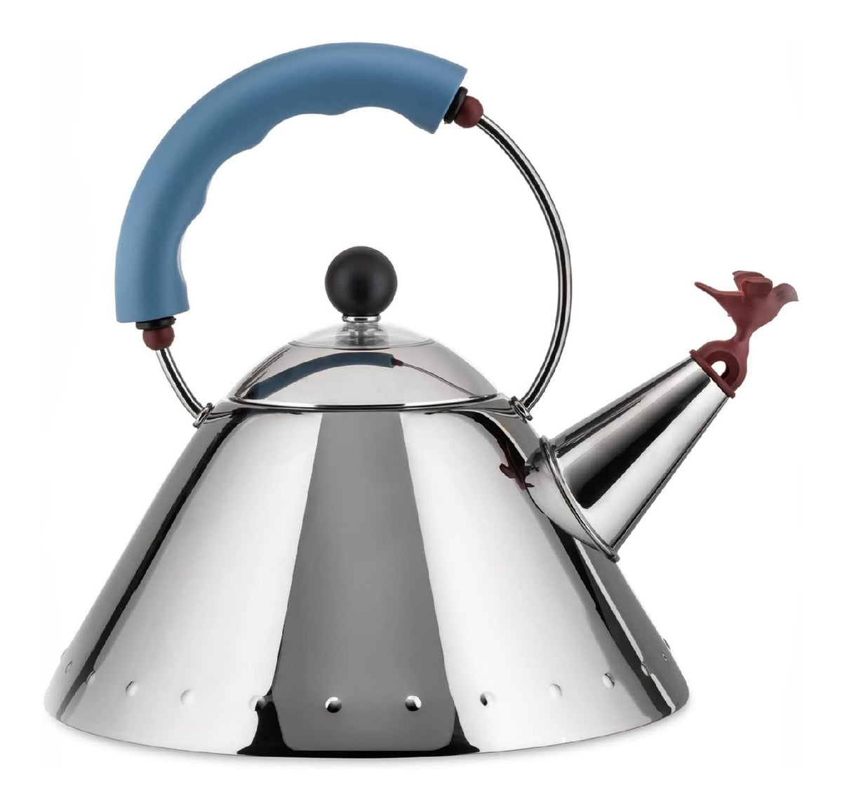 inox anse bleu sifflet oiseau rouge version coloree