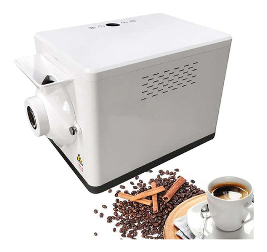 Torrefacteur electrique 1600W 1.5kg blanc compact cafe noix