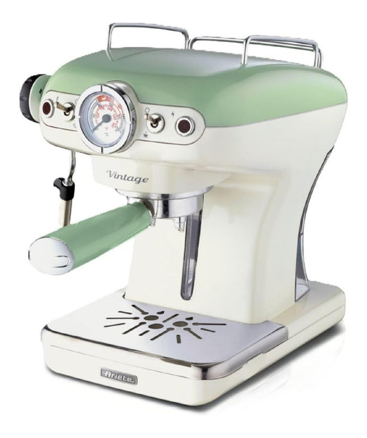 Machine expresso vintage 20 bars cafe moulu et dosettes ESE 850W