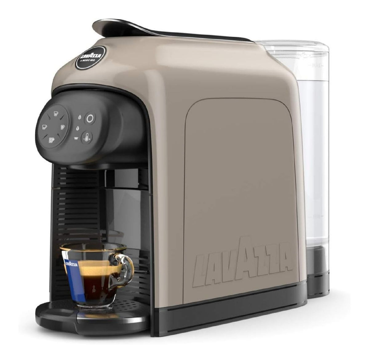 Machine capsules champagne 1500W 1.1L design compact arrondi 19 bars