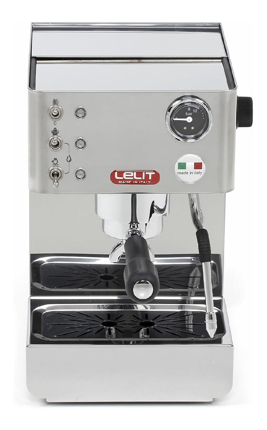 Expresso Manuel Prosumer 15 Bars Inox avec Mousseur Lait