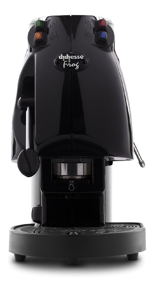 Machine a Dosettes Noir Brillance Revolution avec Thermoblock Aluminium