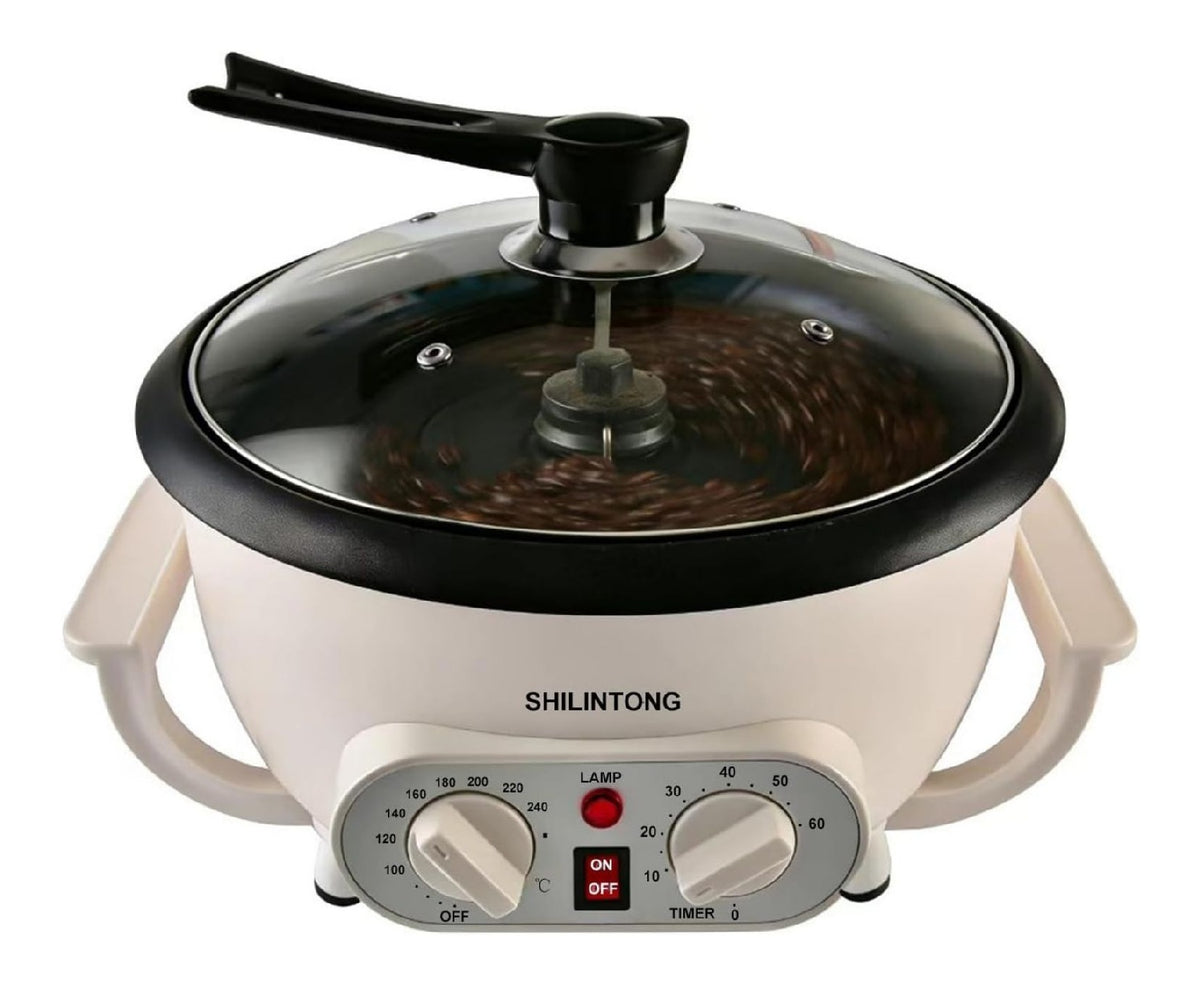 Torrefacteur cafe electrique temperature minuteur agitateur 500g