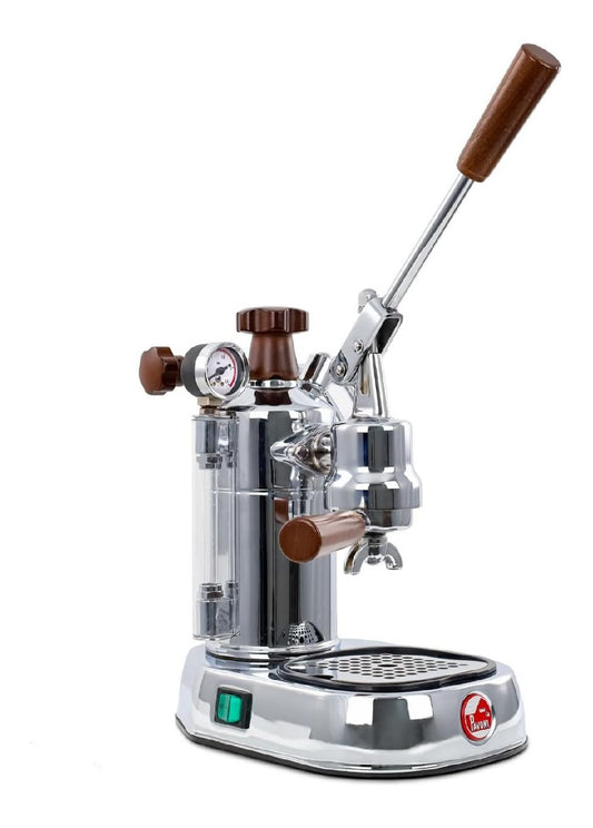 Machine expresso levier chrome manometre 1.6L cuivre group professional