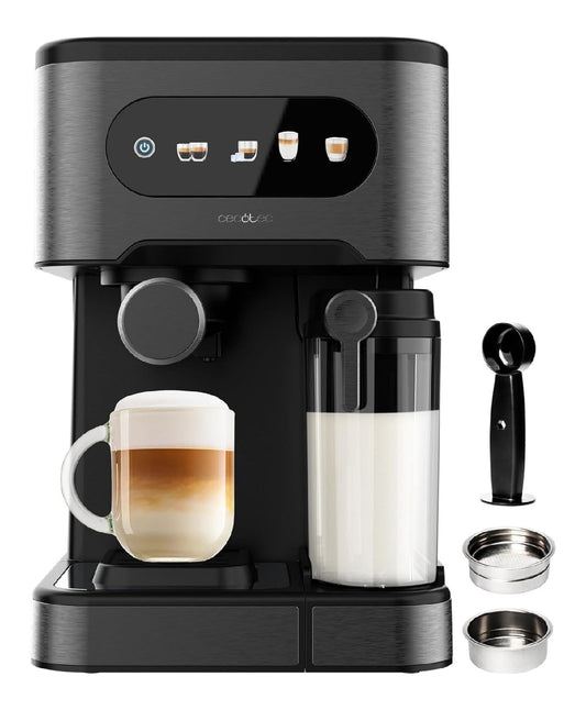 Machine expresso 20 bars ecran tactile froid chaud 1,5 L
