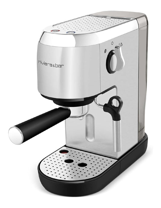Machine Expresso 19 Bars avec Reservoir 1.4 L et Plateau Chauffe-Tasses