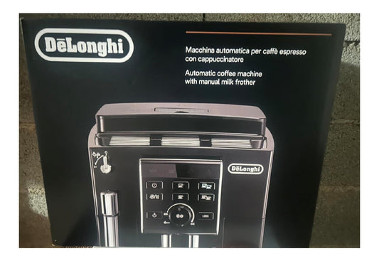 Machine Expresso Cafe en Grain Automatique avec Broyeur et Buse Lait Noir Premium
