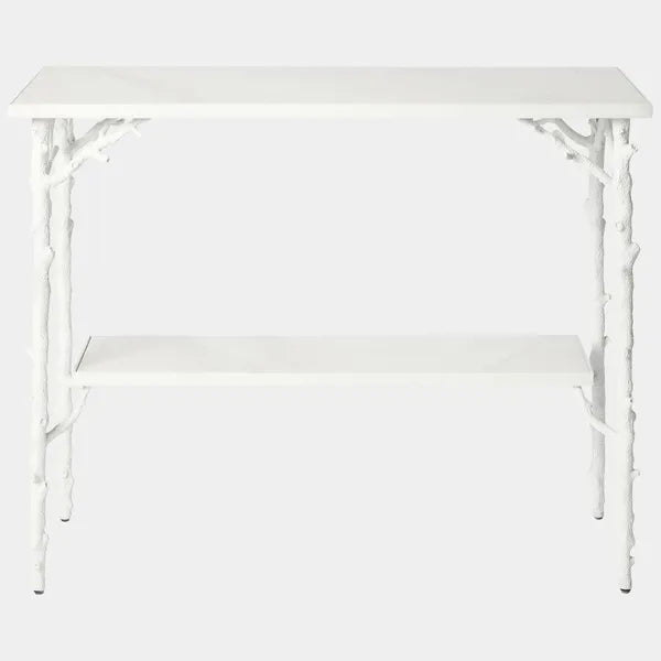 Coral Console, White