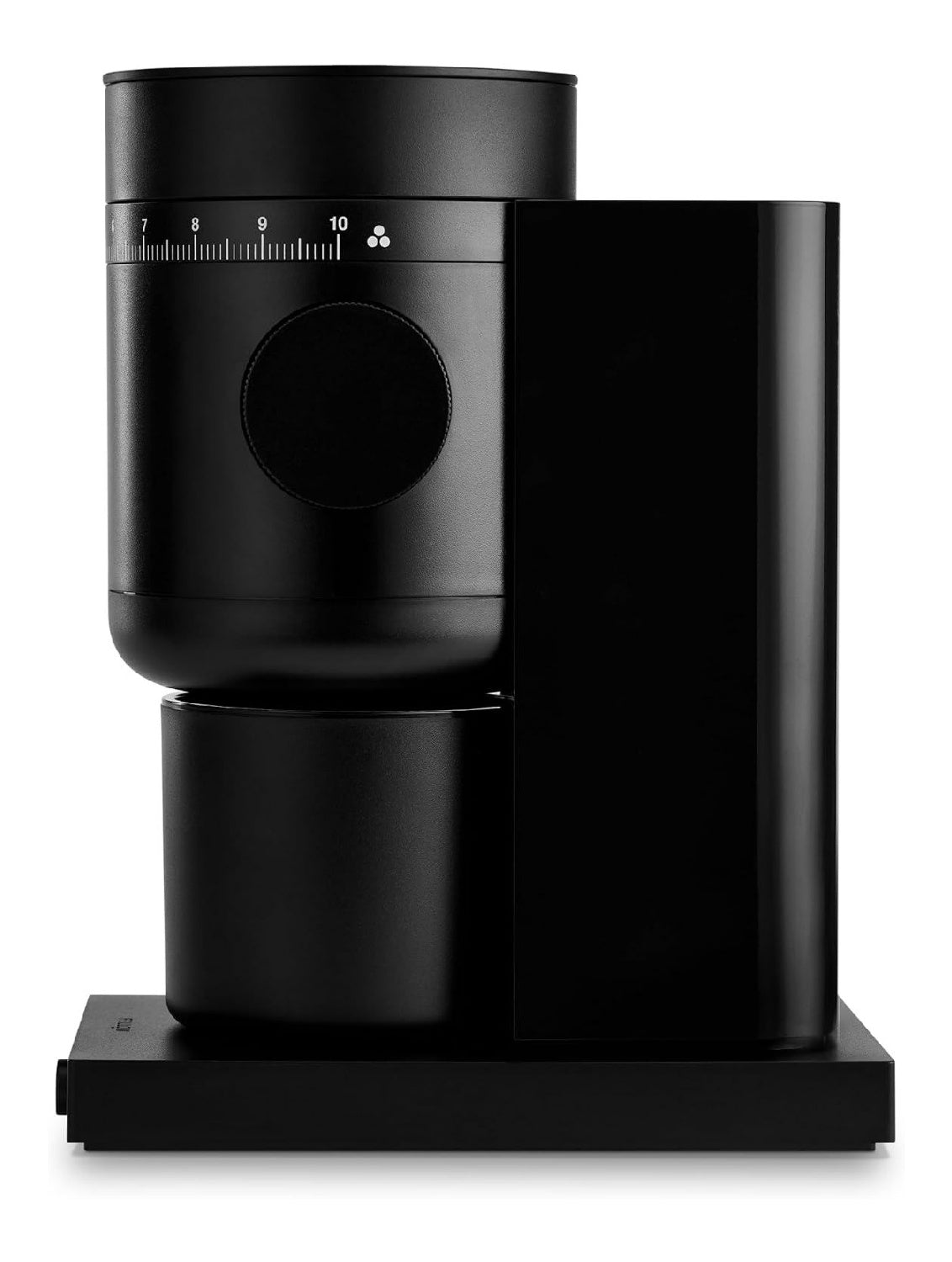 Moulin electrique toutes methodes noir mat design minimaliste anneau 1-11