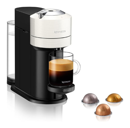 Machine capsules blanche 4 tailles tasses technologie centrifuge 1.1L