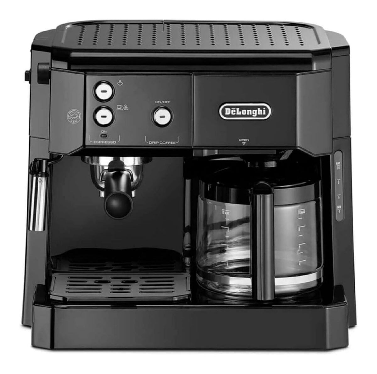 Machine combinee expresso et filtre 1.4L noir buse vapeur 15 bars