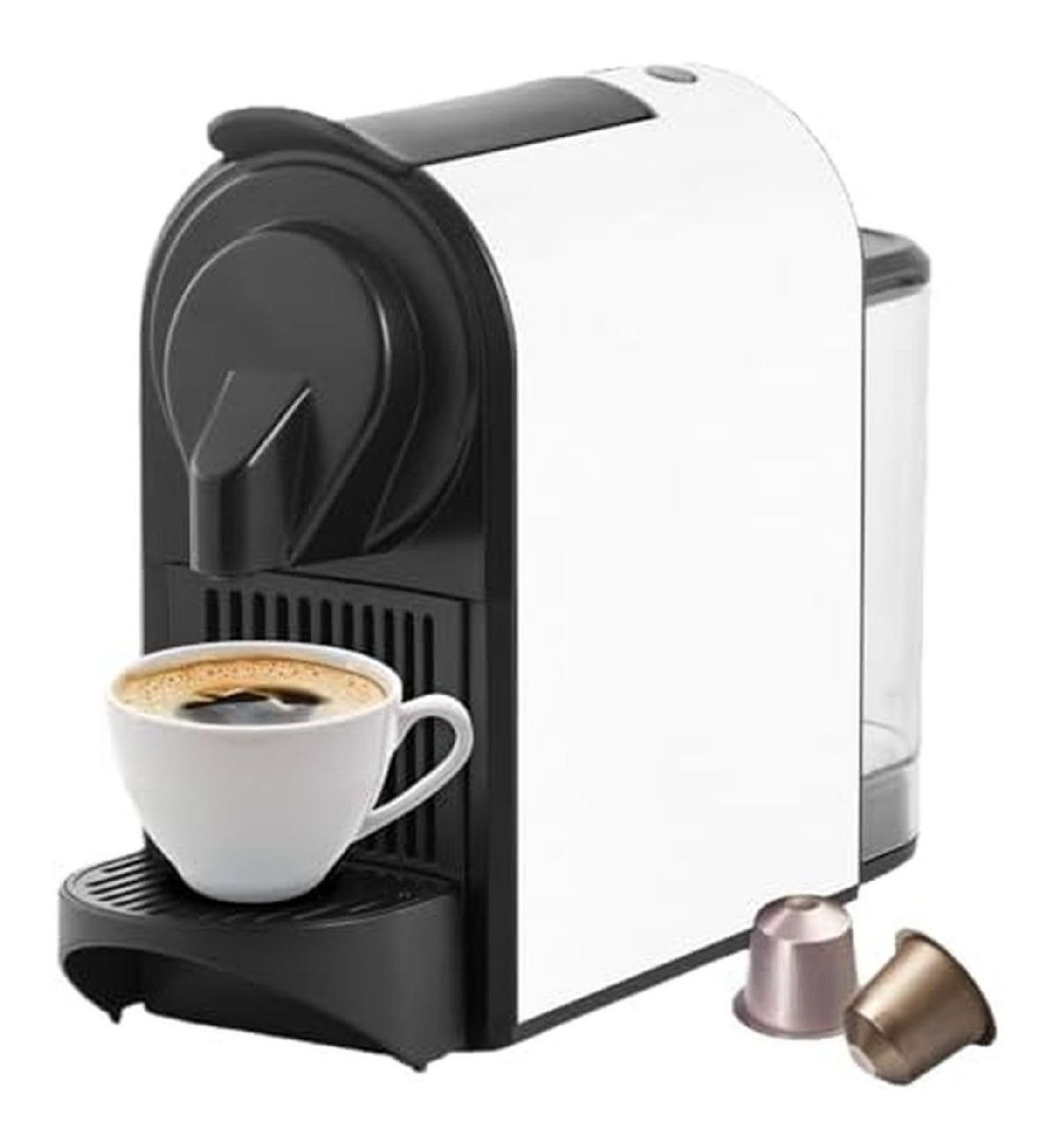 Expresso automatique 20 bars broyeur 800 ml capsules et grains design