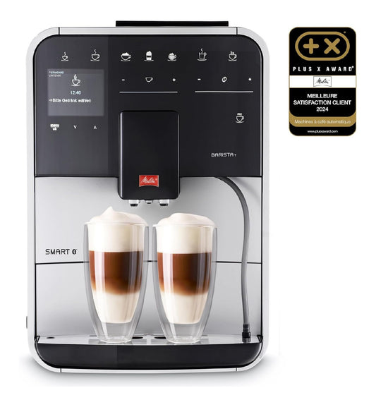 Cafetiere grain one touch broyeur 18 recettes application connectee