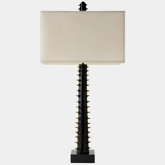 Sawtooth Lamp, Bronze