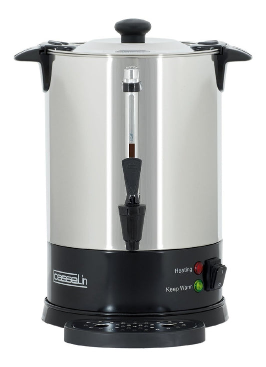 Percolateur inox 48 tasses 6,8 L double resistance filtre permanent