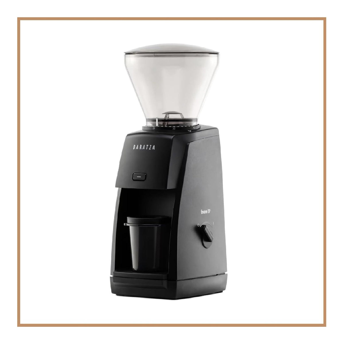 Moulin electrique espresso meules coniques 40mm double gamme de reglages