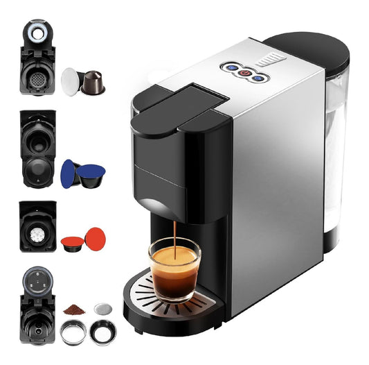 Machine Expresso 5 en 1 19 Bars 7 Volumes Extraction Chaud Froid Broyeur 800ml