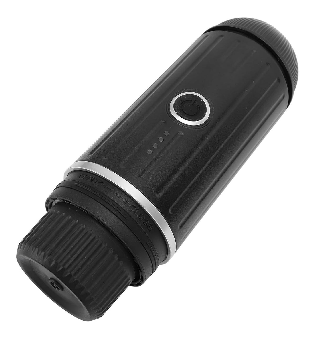 Machine Expresso Portable Noire Rechargeable avec Cuillere et Pince Doseuse
