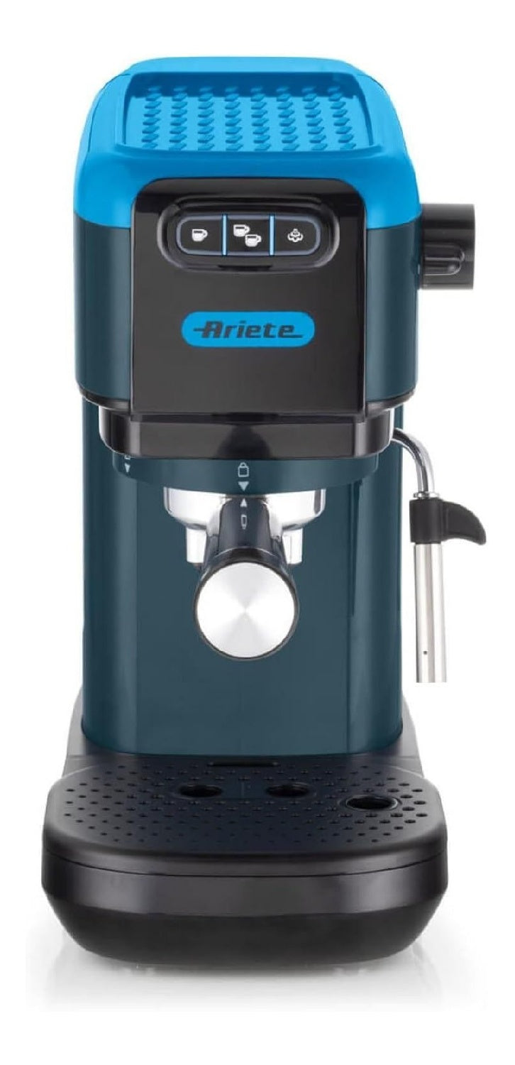 Machine Percolateur Bleu Expresso Cappuccino The et Tisane Polyvalente