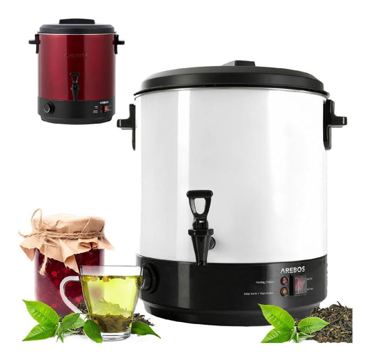 Sterilisateur Electrique 28 L Inox Double Paroi Distributeur Eau