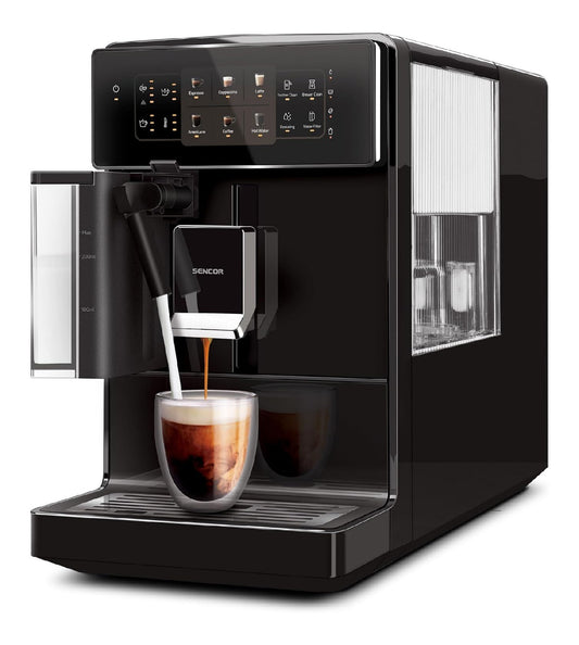 Expresso grain compact 19 bars panneau LED couleur cappuccino latte