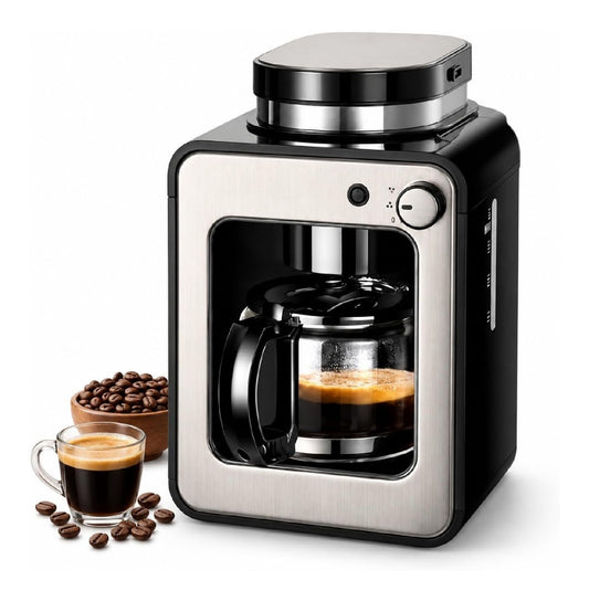 Expresso entierement automatique broyeur integre grains ou moulu
