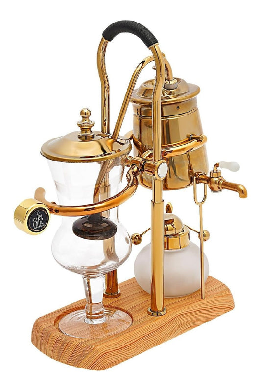 Machine a Cafe Ancienne avec Robinet 180° et Preparation par Siphon